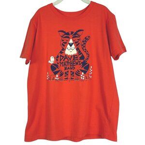 Dave Matthews Band Tiger Graphic T-Shirt Youth 12 NWOT 100% Cotton